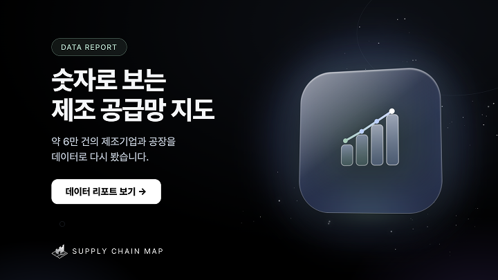 숫자로 보는 제조 공급망 지도